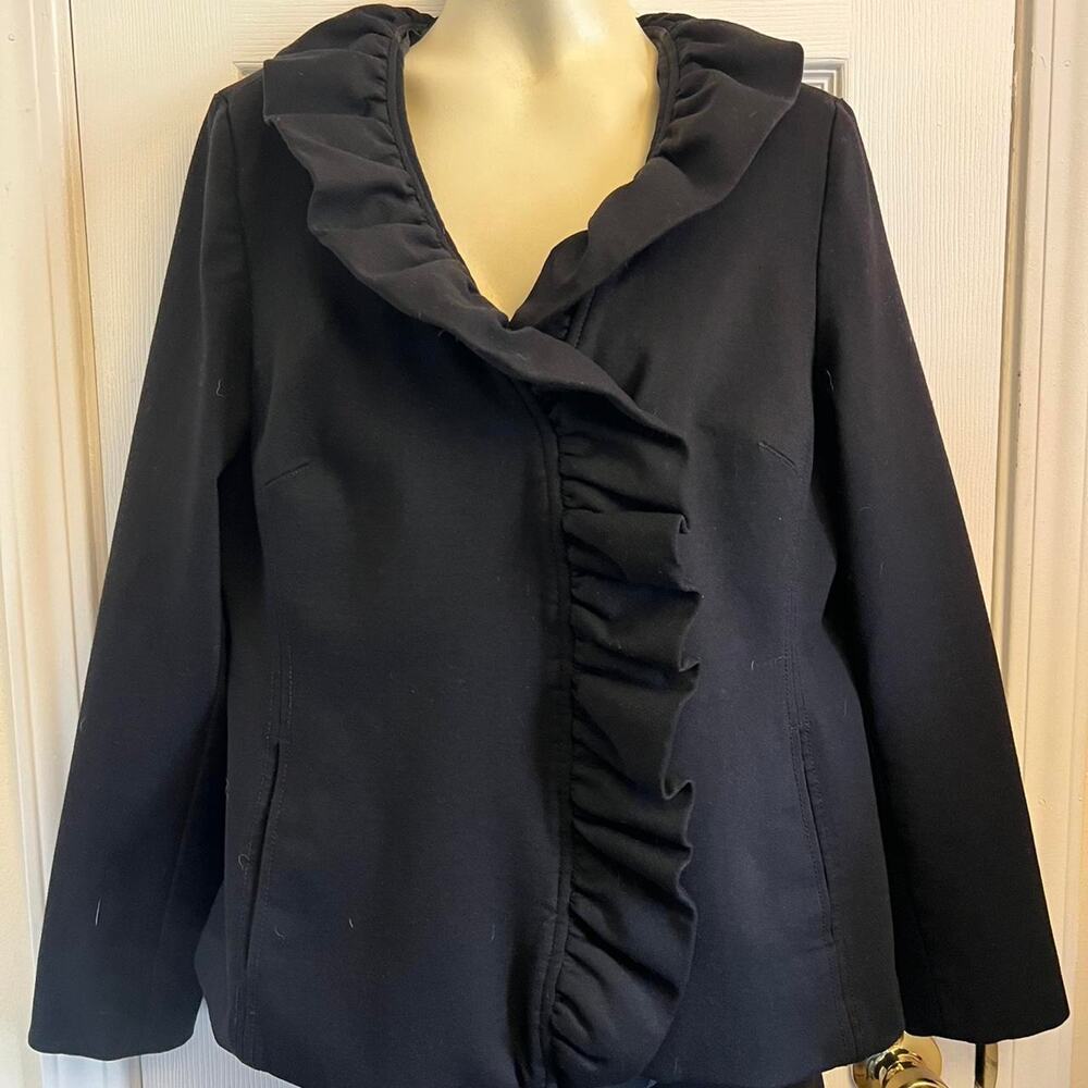 Inc international concepts black ruffled